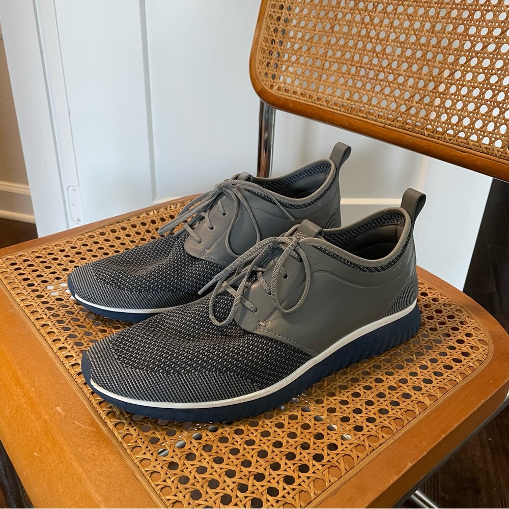 Cole Haan Grand Os 11M Blue and Grey Shoes